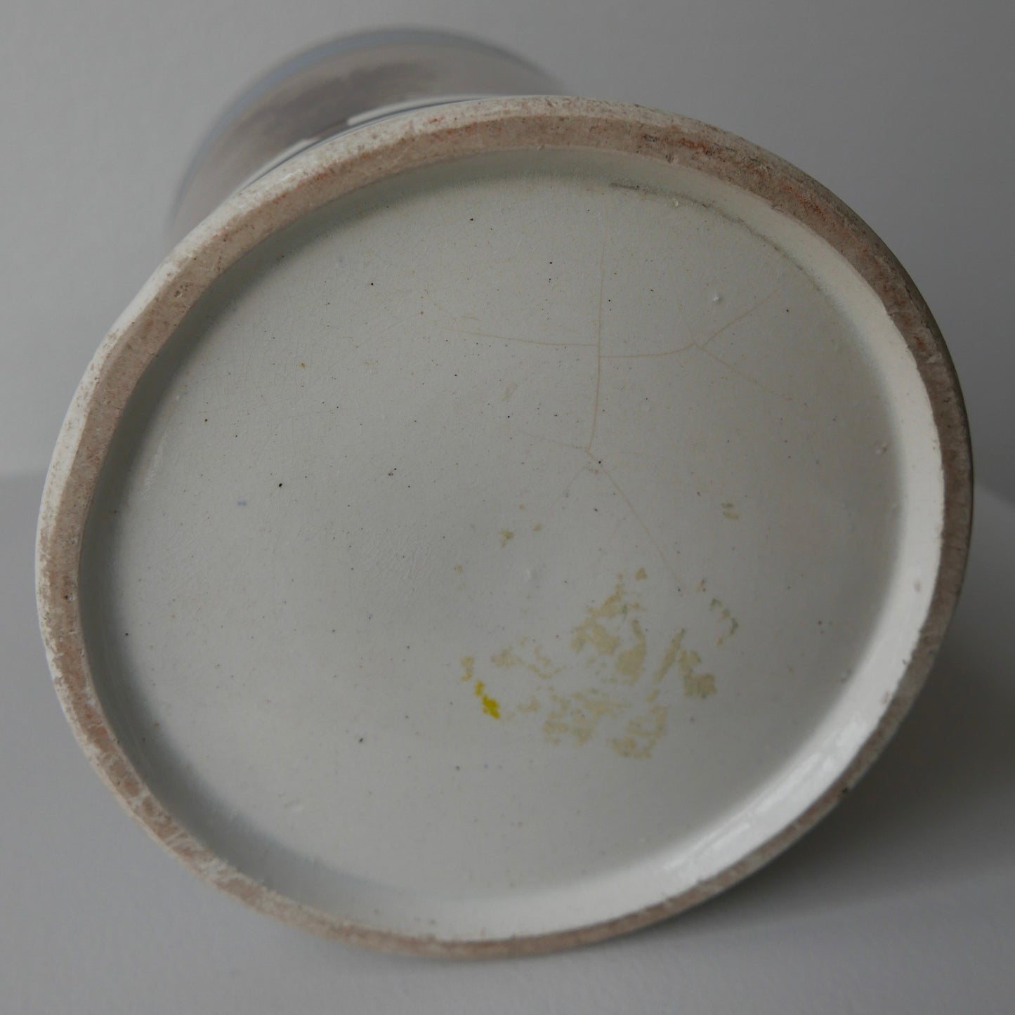 Mochaware pottery tankard mug
