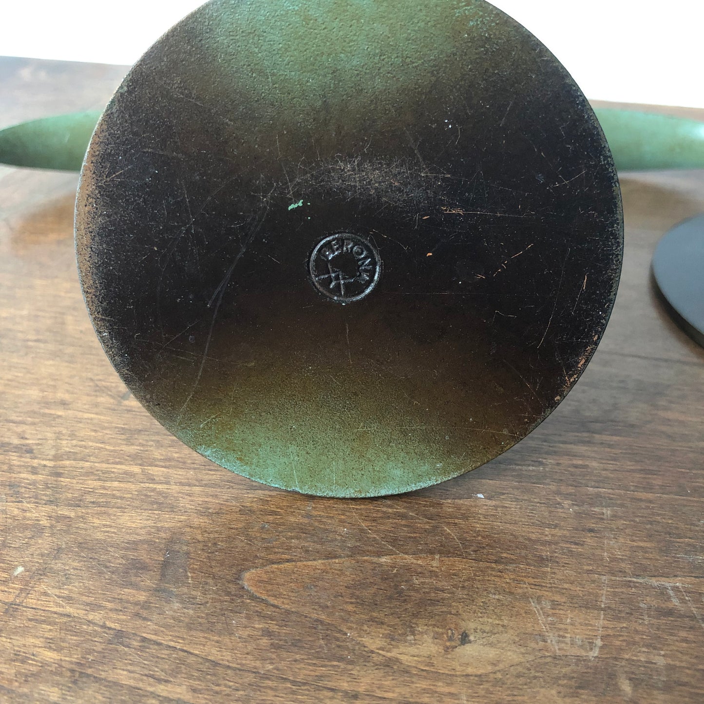 Candle holders, pair