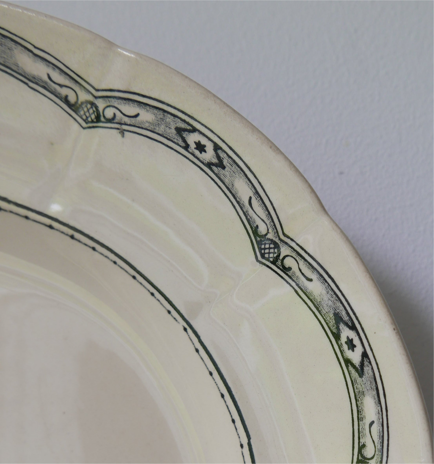 Set of large Gustavsberg serving platters, pair, 1930’s
