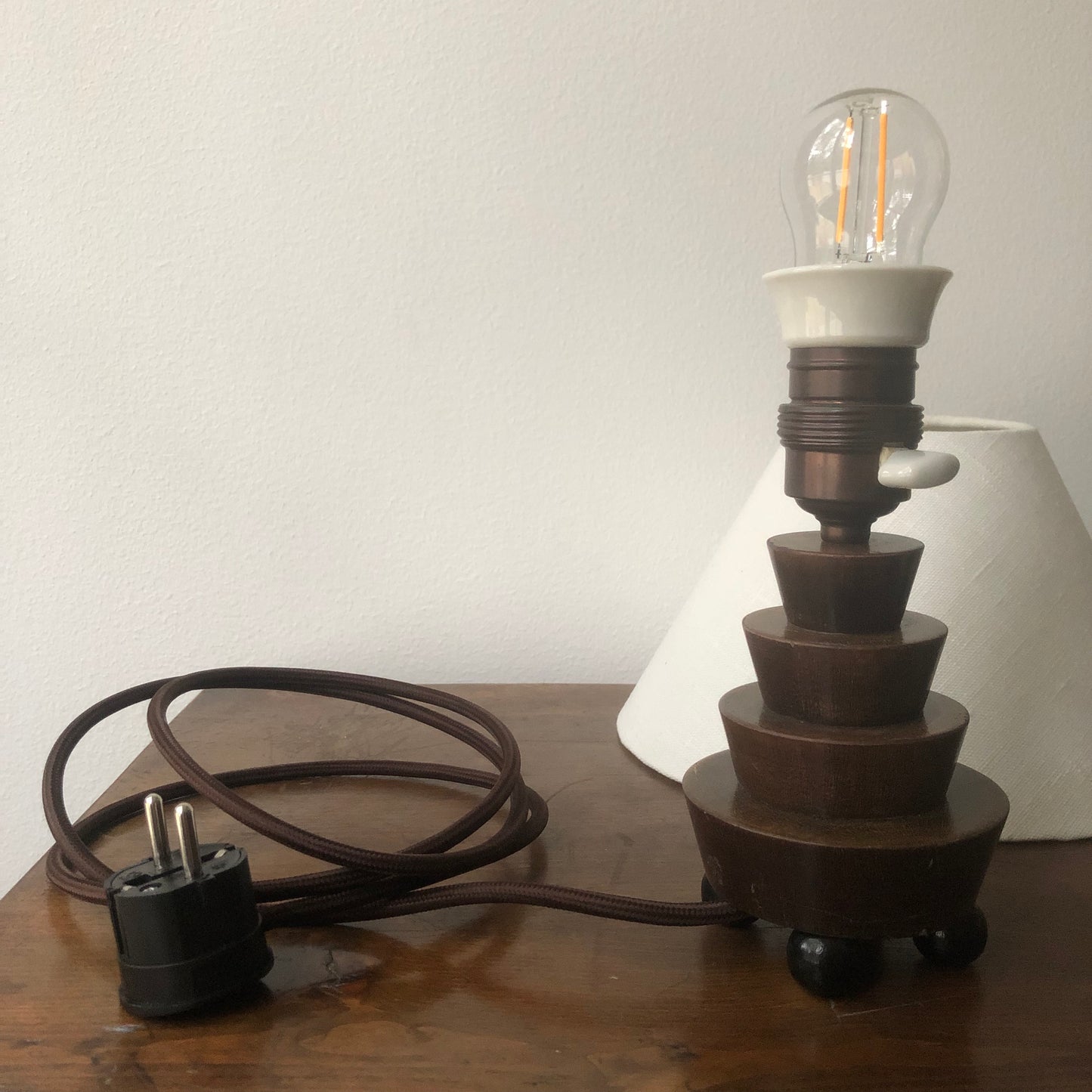 Wooden lamp