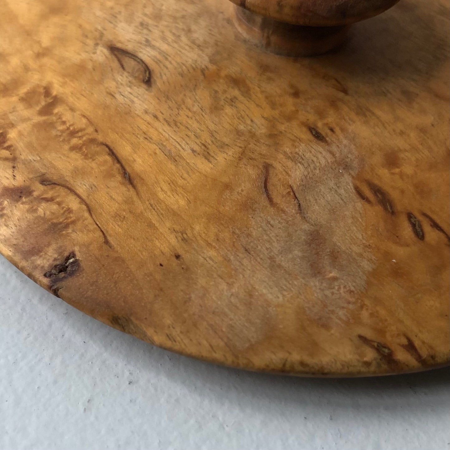 Wood lidded box