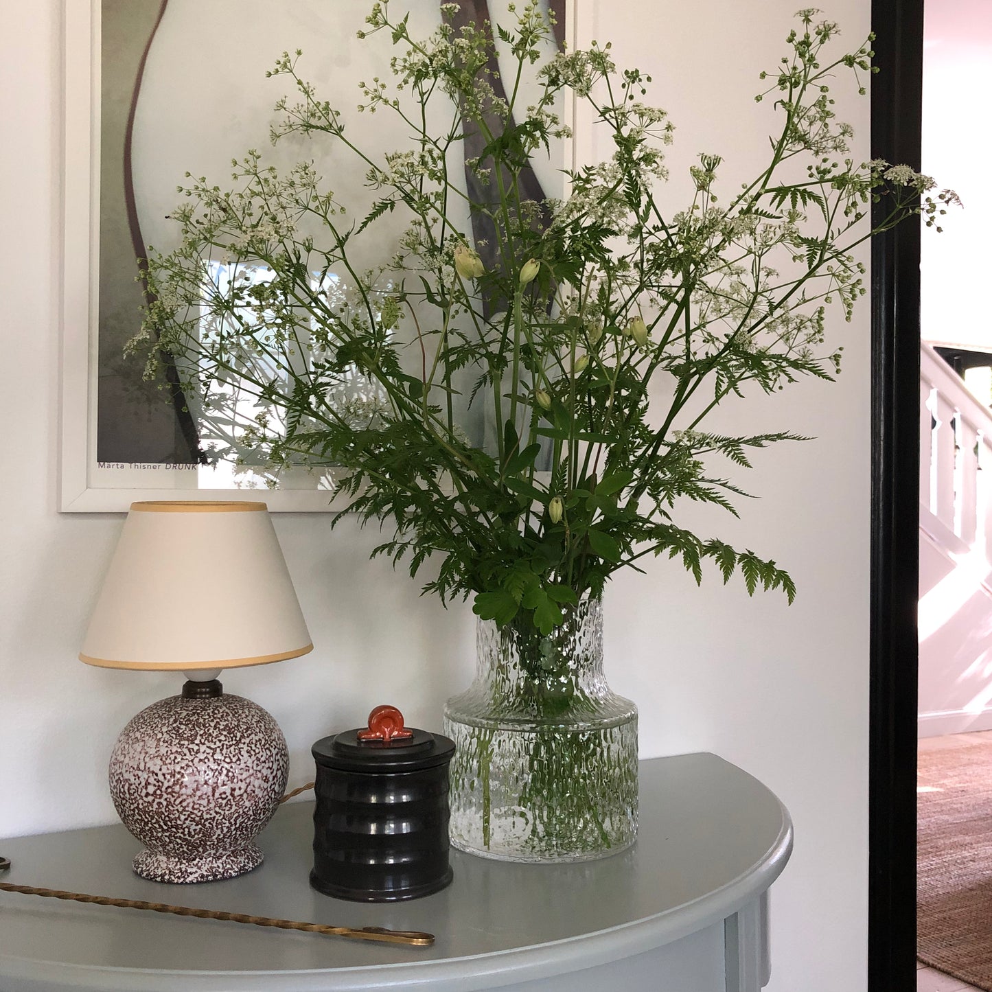 Upsala Ekeby tobacco jar