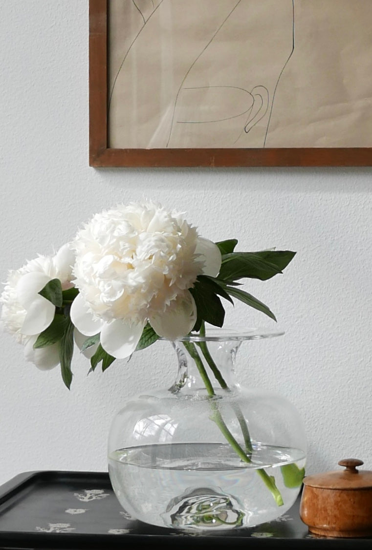 Perstorp isolite tray with silver inlays