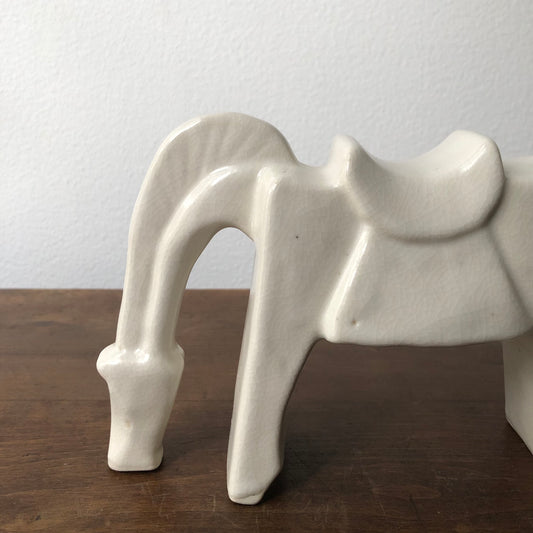 Ceramic horse