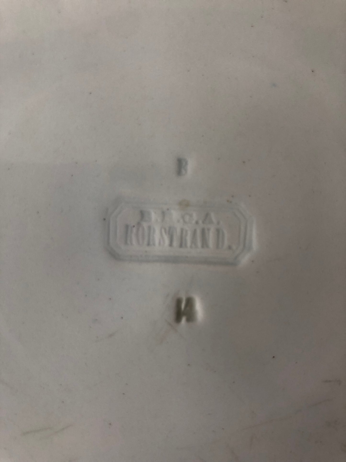 Large Rörstrand serving platter, 19th century