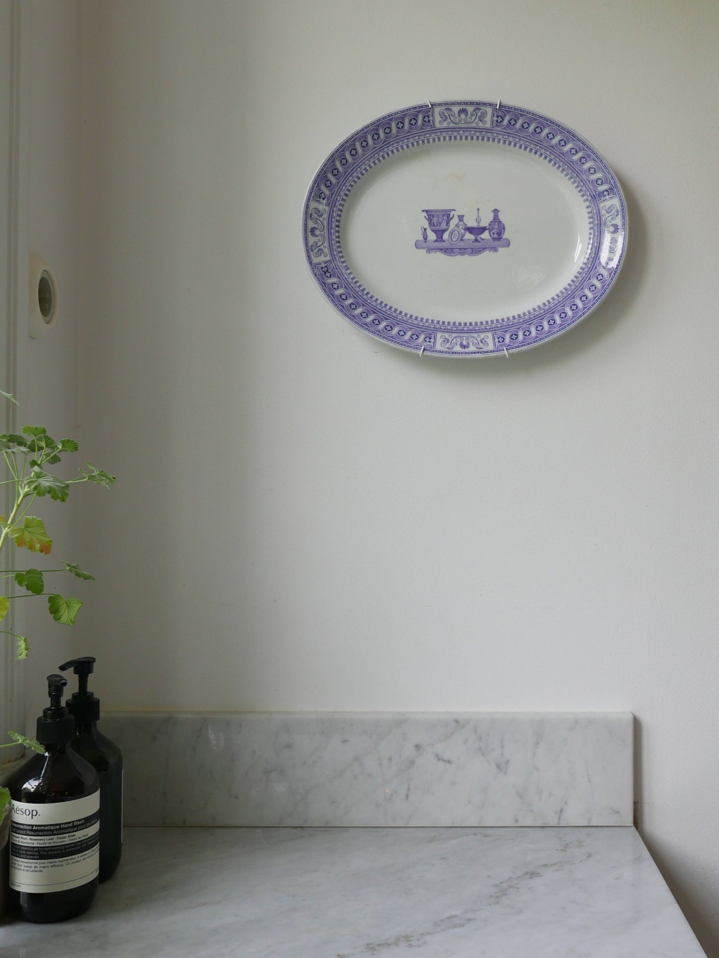 "Etruscan Vases" serving platter