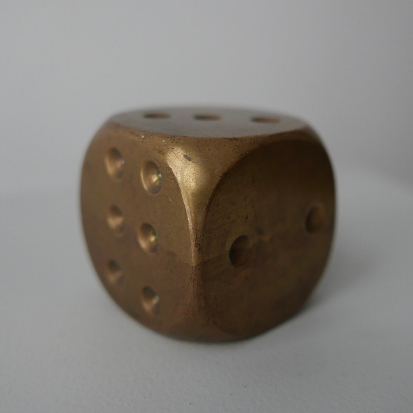 Dice paperweight