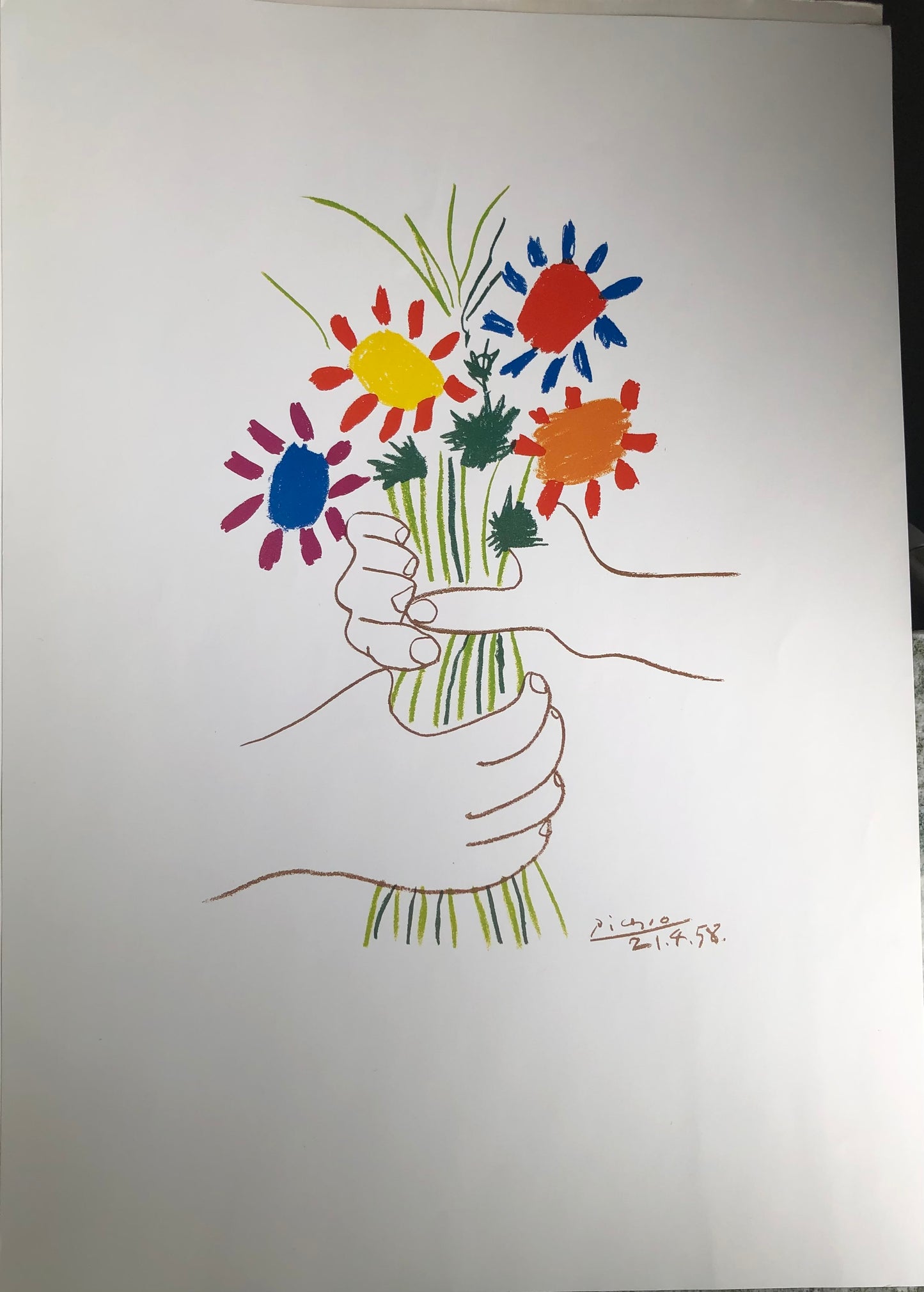 Picasso flowers