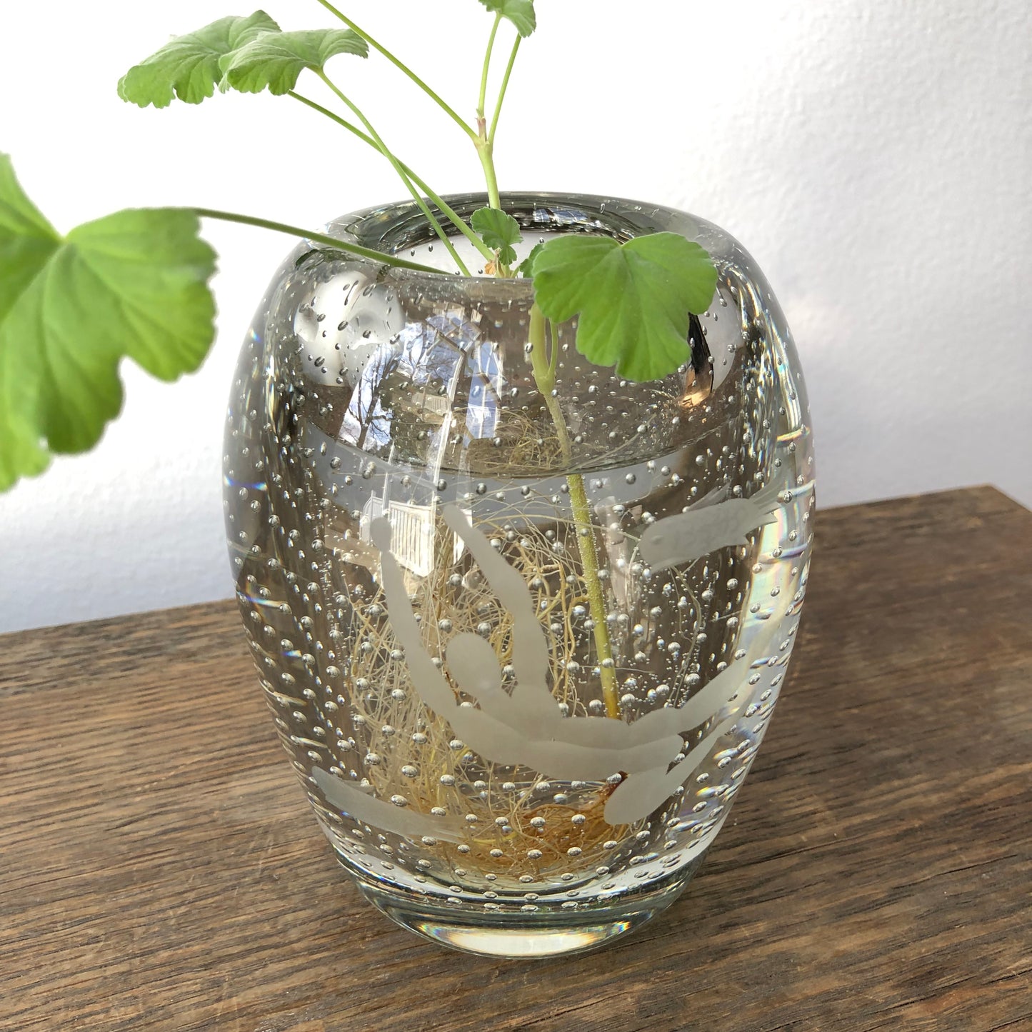 Glass vase