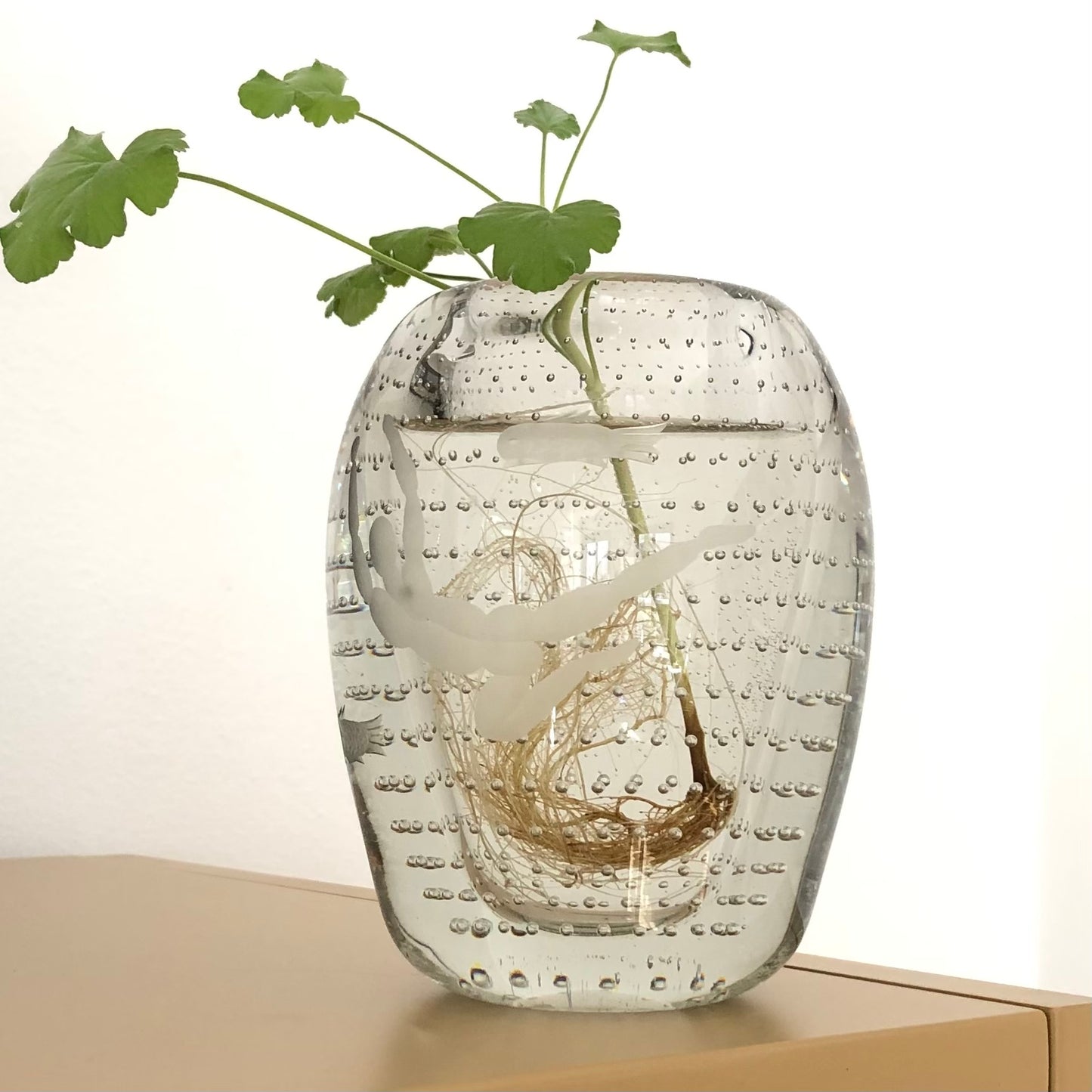 Glass vase