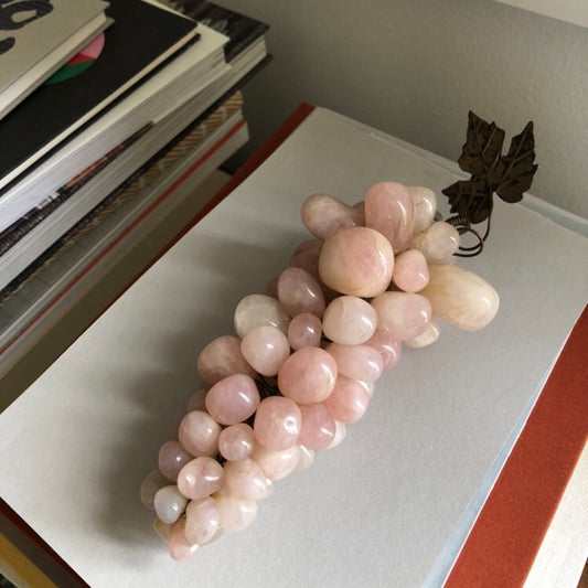 Pink agate grapes