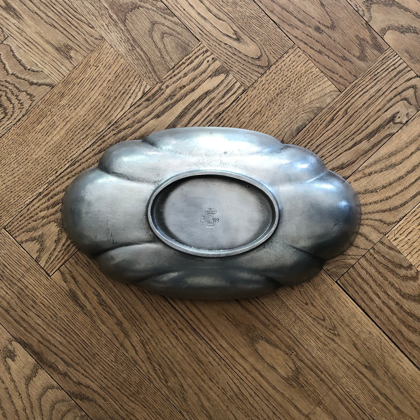 Edvin Ollers, pewter bowl