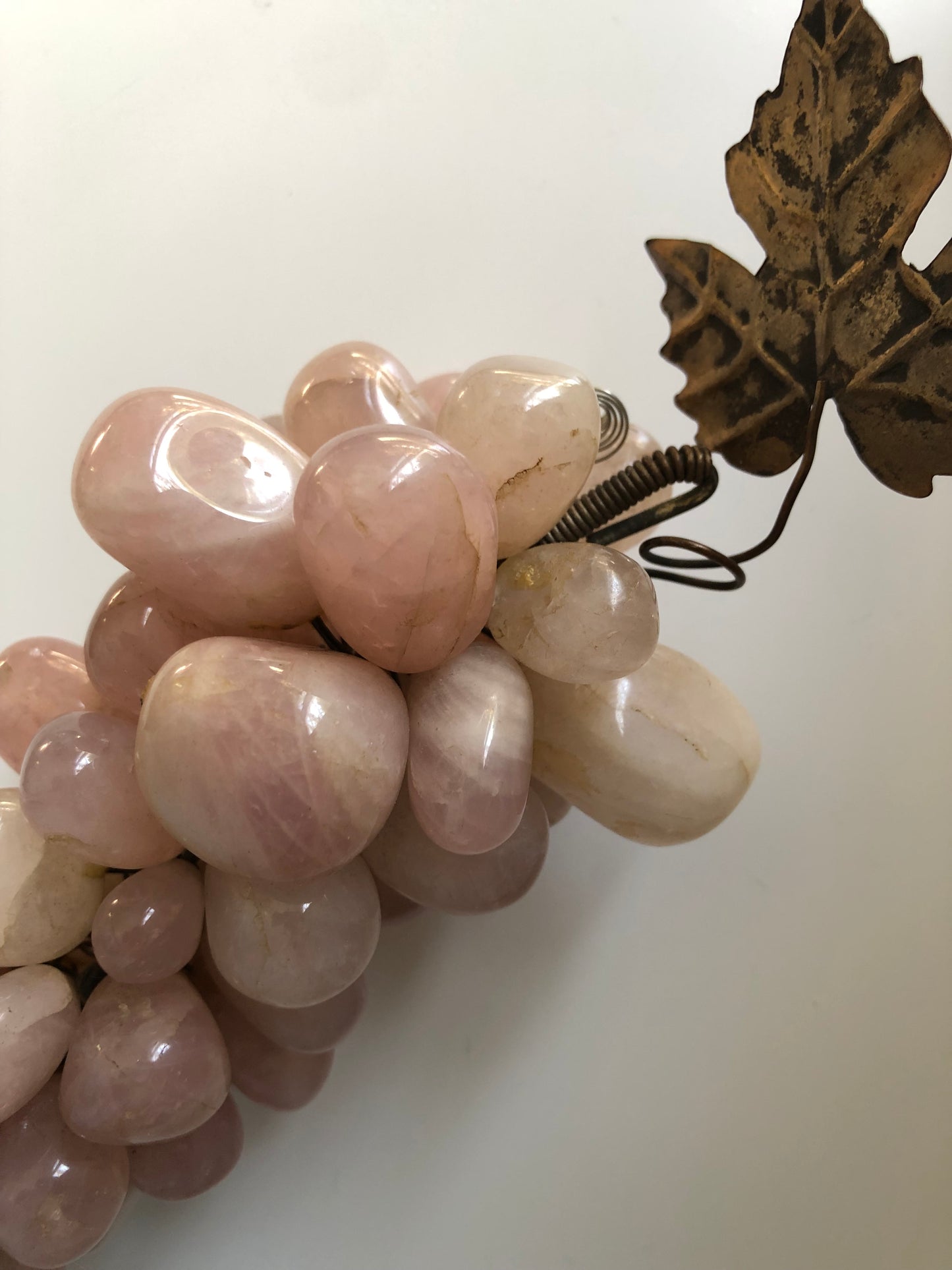 Pink agate grapes