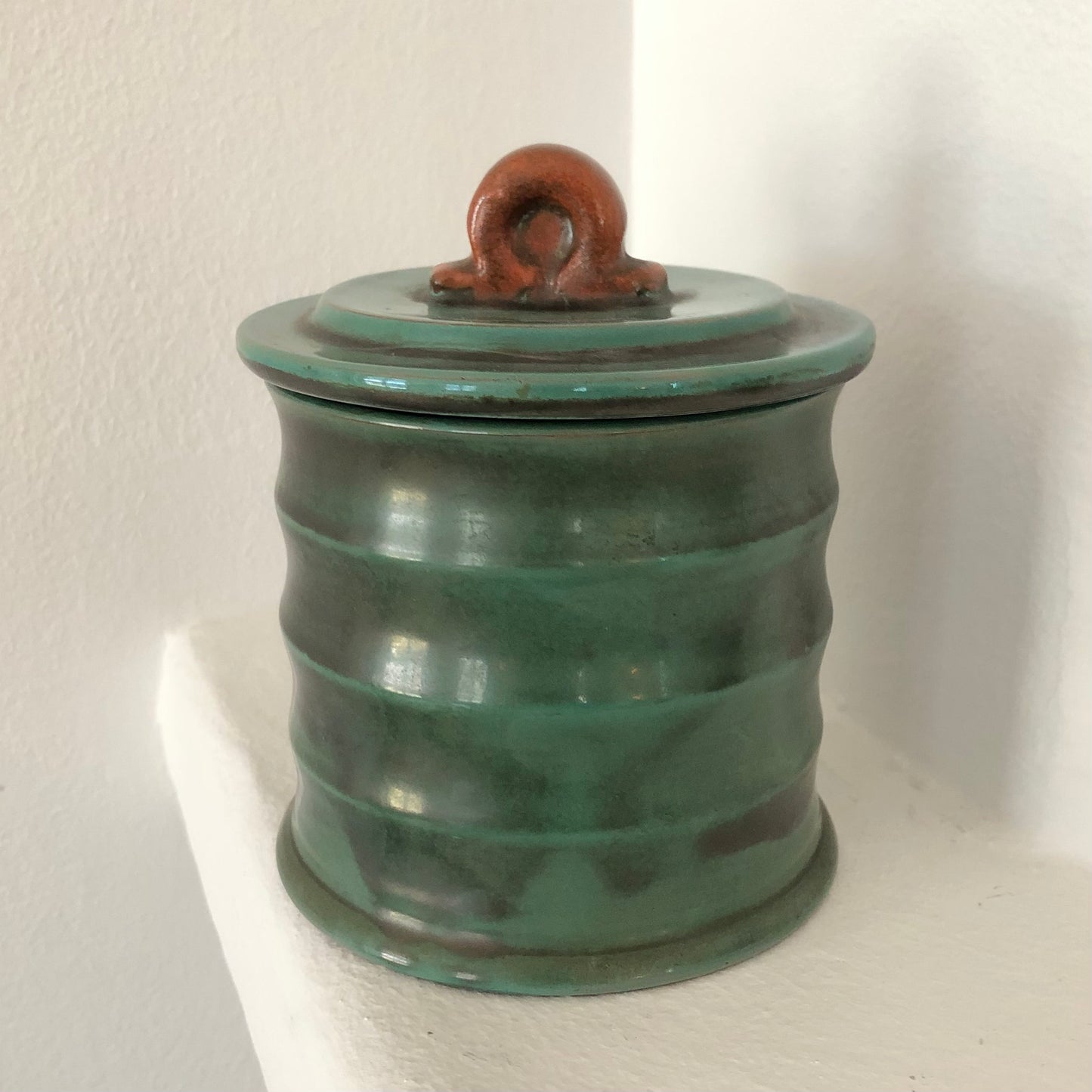 Upsala Ekeby tobacco jar