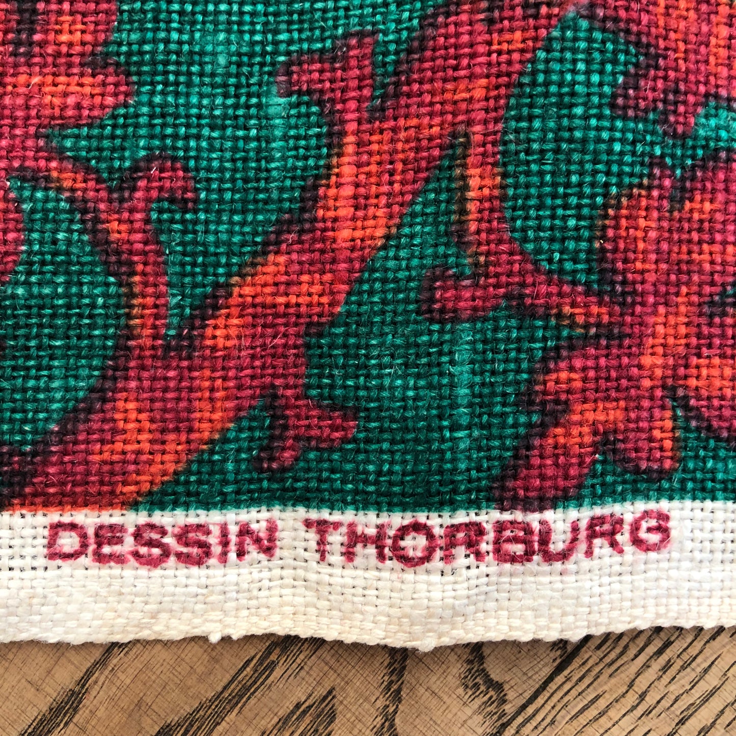 Vintage fabric ”Dessin Thorburg”