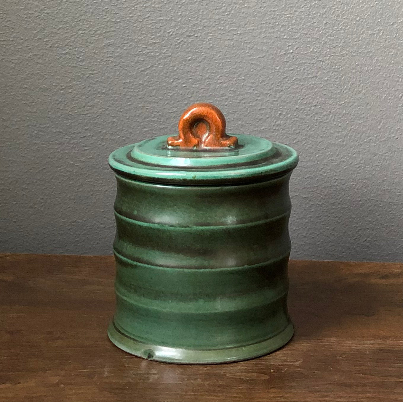 Upsala Ekeby tobacco jar